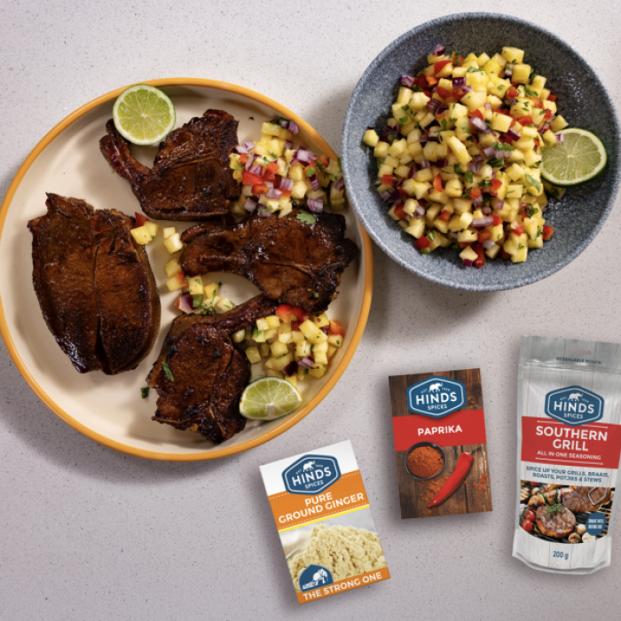 Grilled Ginger and Pineapple Lamb Chops_RET Large