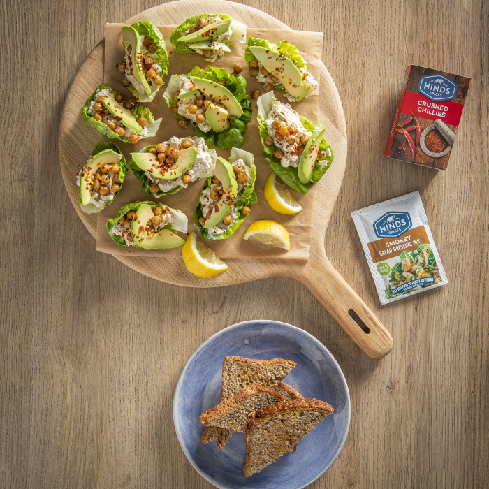 Hinds Spices SMOKEY COTTAGE CHEESE LETTUCE CUPS