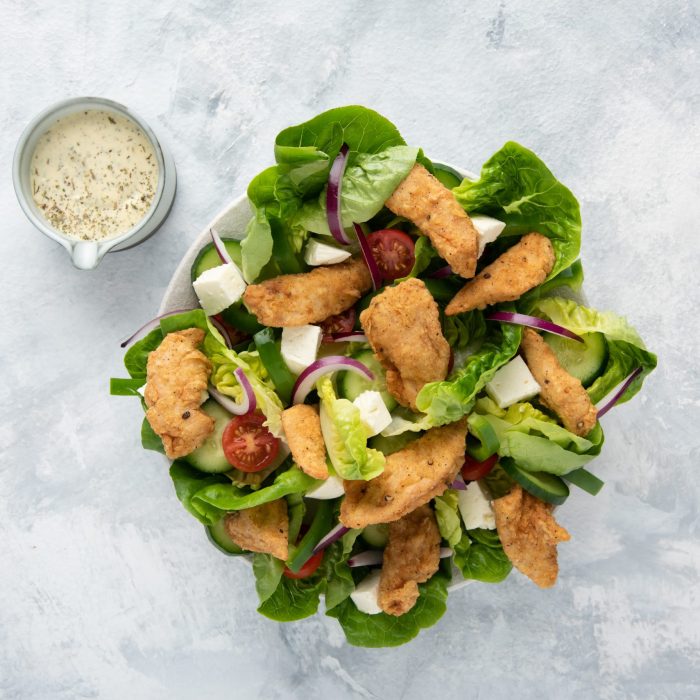 Original-Crispy-Chicken-Salad-With-A-Creamy-Mixed-Herb-Dressing-2